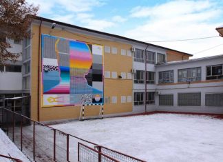 Școli colorate. Cum au pictat artiștii urbani fațadele mai multor școli din Capitală și din țară FOTO