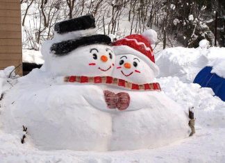 Concurs inedit la o școală din Iași. Elevii, provocați la joacă, distracție și cel mai frumos om de zăpadă