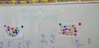 Clasa în care copiii se ”joacă” cu bomboane la ora de matematică. Învățătoarea începe altfel săptămâna