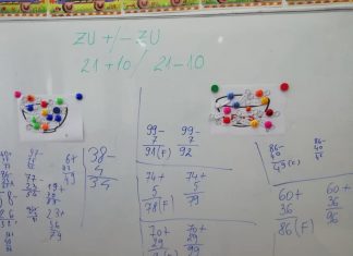 Clasa în care copiii se ”joacă” cu bomboane la ora de matematică. Învățătoarea începe altfel săptămâna