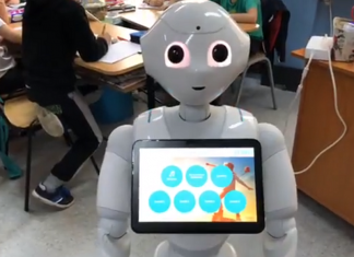 O nouă provocare pentru elevii învățătoarei Claudia Chiru: Robotul Pepper VIDEO