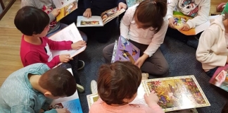 Toată școala citește! Zece minute de lectură în fiecare zi și la Școala ”Cănuţă Ionescu“ din Urlaţi