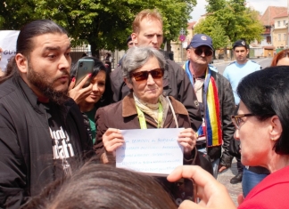 Ecaterina Andronescu, luată la rost de protestatarii din Sibiu: ”Dvs. nu trăiți în țara asta? Ar fi trebuit să vă dați demisia!”