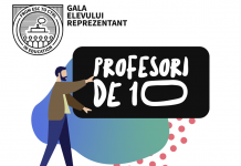 Gala elevului reprezentant, la a doua ediție. Elevii își pot nominaliza ”Profesorii de 10”