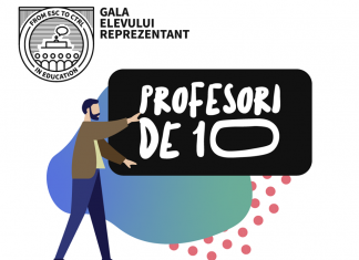 Gala elevului reprezentant, la a doua ediție. Elevii își pot nominaliza ”Profesorii de 10”