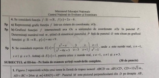 EVALUAREA NAȚIONALĂ 2019. Ce spun profesorii de matematică despre subiectele de la Evaluarea Națională