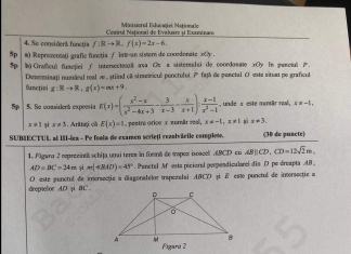 EVALUAREA NAȚIONALĂ 2019. Ce spun profesorii de matematică despre subiectele de la Evaluarea Națională