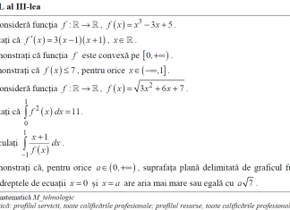 BAC 2019. Petiție a elevilor de la Tehnologic pentru 20 de puncte din oficiu la Matematică: ”Subiectele devin tot mai grele”