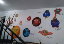 Campania ”Școli prietenoase și creative”, într-un sat din Dâmbovița: Spații vesele și pline de culoare într-o clădire în care învață 40 de copii FOTO