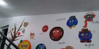 Campania ”Școli prietenoase și creative”, într-un sat din Dâmbovița: Spații vesele și pline de culoare într-o clădire în care învață 40 de copii FOTO