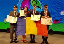 Patru medalii pentru echipa României la Olimpiada Internaţională de Ştiinţe ale Pământului (IESO) 2019