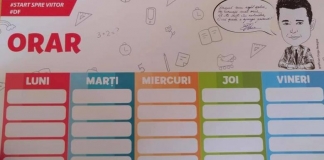 Consiliul Municipal al Elevilor București acuză politizarea din școli. Primarul sectorului 5 a distribuit orare personalizate cu caricatura lui
