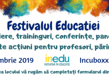 Festivalul Educației, la Timișoara. Trei zile de bune practici, inspirație, schimb de idei și metode inovatoare în educație