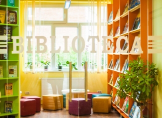 Școala colorată din Timișoara: Clase vesele, o cancelarie altfel și, poate cel mai plăcut loc, biblioteca. Un spațiu modern, atractiv unde se țin și ore