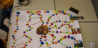 Jocurile copilăriei, recreate de liceeni la ora de română. O altfel de recapitulare înainte de teza semestrială FOTO