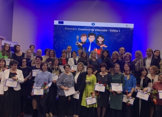 Gala ”Creatori de educație”. Cei 50 de câștigători ai selecției naționale au fost premiați FOTO&VIDEO