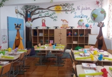 Dă și tu culoare școlii tale! Imagini din școlile care s-au alăturat campaniei inițiate de Anca Tîrcă: Spații transformate, săli de clasă reinventate