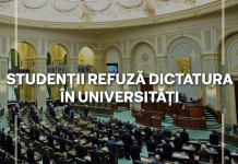 Studenții îi cer președintelui Klaus Iohannis să nu promulge legea care elimină limitarea numărului de mandate pentru rectori