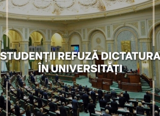 Studenții îi cer președintelui Klaus Iohannis să nu promulge legea care elimină limitarea numărului de mandate pentru rectori