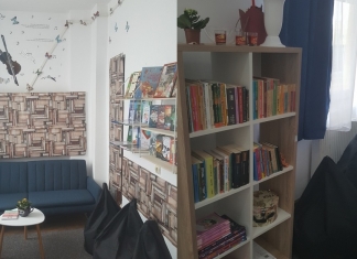 Club de lectură și aventură, într-o școală din Buzău. O sală de depozitare a fost transformată într-un loc în care copiii se simt „ca acasă”