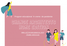 Change Architects Home Edition, un proiect dedicat elevilor și profesorilor care oferă gratuit activități educative online și offline