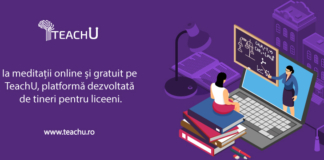 Meditații gratuite pentru liceeni pe platforma TeachU, lansată de o echipă de tineri în cadrul programului ”Creatori de viitor”