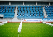 Promoția 2020. Festivitate de absolvire pe stadion pentru elevii claselor a VIII-a și a XII-a din Târgu Jiu FOTO&VIDEO