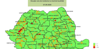 Cum se vor deschide școlile: Situația epidemiologică pentru fiecare județ, publicată de Ministerul Sănătății. În București, rata de incidență este 1,12
