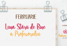 Profesori Fericiți pentru România: Februarie, luna stării de bine a profesorului – ediția a doua. Calendarul evenimentelor