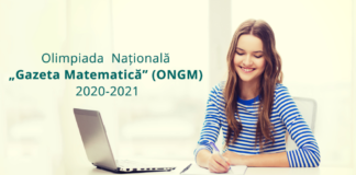 Olimpiada Națională „Gazeta Matematică” 2021. Etapa locală va avea loc pe 20 martie. Calendar – selecția loturilor naționale