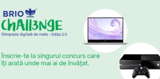 A doua ediție a olimpiadei digitale de matematică Brio Challenge. În competiție se pot înscrie elevi din clasele I-XII. Finala, pe 29 mai