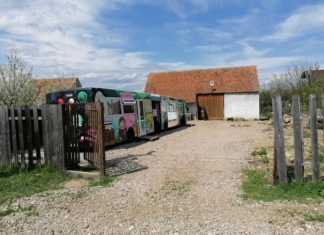 EduBuzz se extinde: În ograda din Augustin, unde copiii vin în fiecare zi, a ajuns al doilea autobuz. Planurile pentru 509 – FOTO