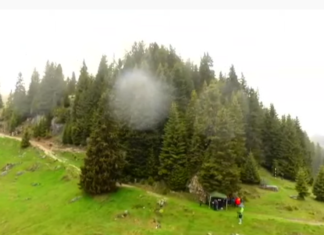 Lecție de geografie, transmisă live din Parcul Natural Bucegi, de la 1650 m altitudine – proiectul ”Educație la înălțime” VIDEO