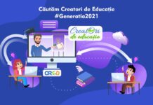 Creatori de educație 2021. Înscrierile la cea de-a treia ediție a selecției naționale de bune practici se fac până la data de 14 iunie