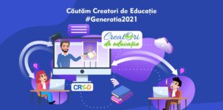 Creatori de educație 2021. Înscrierile la cea de-a treia ediție a selecției naționale de bune practici se fac până la data de 14 iunie