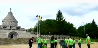 Demonstrație în direct a echipei de robotică Thobor din Tecuci, la lecția ”Educație la înălțime” de la Mărășești VIDEO