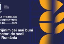 Directorii Anului 2021. Patru directori de școală, premiați miercuri la Gala organizată de Asociația pentru Valori în Educație, aflată la a cincea ediție