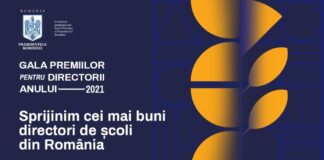 Directorii Anului 2021. Patru directori de școală, premiați miercuri la Gala organizată de Asociația pentru Valori în Educație, aflată la a cincea ediție
