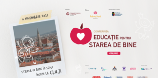 Profesorii și personalul administrativ din școli, invitați să participe la conferința ”Educație pentru Starea de Bine”. Evenimentul se va desfășura online