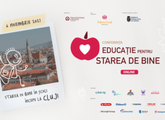 Profesorii și personalul administrativ din școli, invitați să participe la conferința ”Educație pentru Starea de Bine”. Evenimentul se va desfășura online