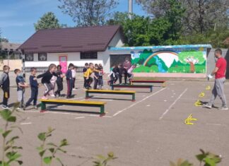 Școala din Călărași cu livadă, zone de lectură, spații colorate și o strategie pentru starea de bine: „Profesorii fericiți au elevi fericiți” FOTO