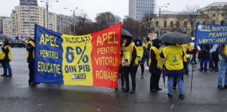 Grevă de avertisment în învățământ. Salariații, membri de sindicat, vor întrerupe miercuri activitatea timp de două ore