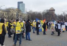 Protest la Guvern. Marius Nistor: Şansele să facem grevă sunt foarte mari. Nemulţumirea e mare în sistemul de învăţământ preuniversitar