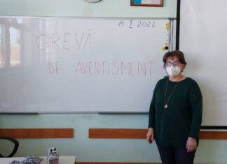 Protest al salariaților din învățământ. Între orele 11.00 și 13.00 a fost grevă de avertisment în școli. Reacția ministrului Educației UPDATE