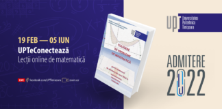 Pregătire gratuită la matematică şi chimie pentru Bacalaureat şi admiterea la facultate, organizată de Universitatea Politehnica Timişoara