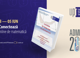 Pregătire gratuită la matematică şi chimie pentru Bacalaureat şi admiterea la facultate, organizată de Universitatea Politehnica Timişoara