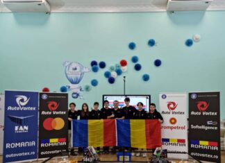 Echipa de robotică AutoVortex România, din nou pe podium: locul 2 la Campionatul Internațional de Robotică din Rusia
