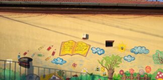 Picturi realizate de o învățătoare la o școală dintr-o comună din Bihor: „Vrem să creăm un mediu atractiv de învățare pentru copii” FOTO