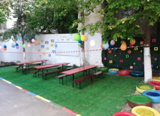 Școala în aer liber: Spațiu de învățare și recreere, inaugurat în prima zi după vacanță la Școala Gimnazială „Tudor Arghezi” din București FOTO