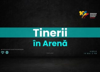 Gala „Tinerii în Arenă” 2022. Cinci echipe de tineri antreprenori își vor prezenta ideile de afaceri în finala celei de-a treia ediții